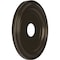 Ekena Millwork Traditional PVC Medallion (Canopies up to 9 1/2"), 16"OD x 3 1/2"ID x 1 3/8"P, Metallic Dark Bronze CMP16TRCDB - alternate 3